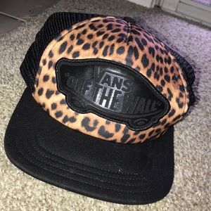 Vans cheetah print hat